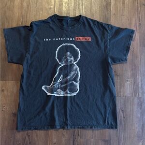 Y2K BIGGIE promo t shirt